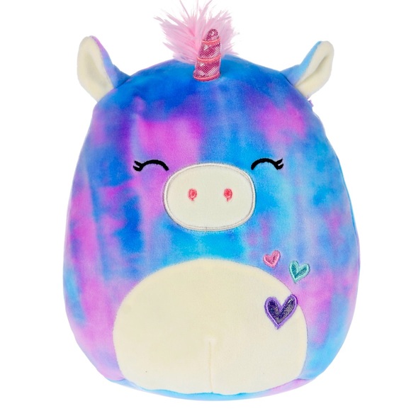 ⭐️3/$15 squishmallow pink horn unicorn with pink mohawk - Picture 1 of 11